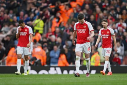 Mančester siti se sada sve pita: Arsenal porazom predao 1. mjesto na tabeli Premijer lige