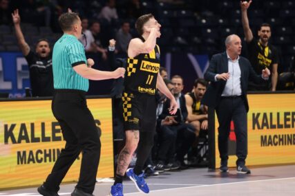 (FOTO) Neke stvari su bitnije od sporta: Košarkaš Tenerifea poražen u finalu, pa saznao radosne vijesti u Beogradu