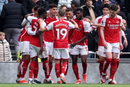 Kakav derbi Sjevernog Londona: Arsenal imao 3 gola prednosti, pa umalo sve prosuo, nastavlja se trka za titulu