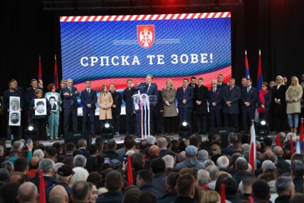 Milorad Dodik na mitingu Srpska te zove 