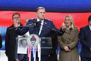 Milorad Dodik na mitingu Srpska te zove 