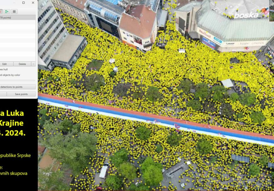 "Ni blizu 50.000" Arhiv javnih skupova procijenio broj okupljenih na mitingu u Banjaluci