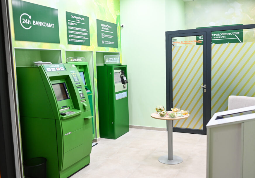 Otvorena nova digitalna poslovnica ATOS banke u Tropik centru u Banjaluci
