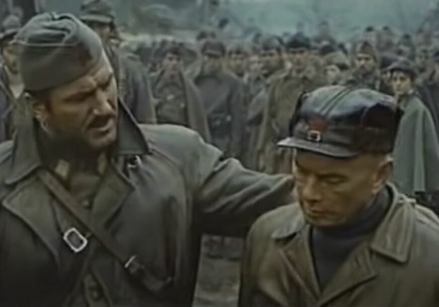 Scena iz filma "Bitka na Neretvi"