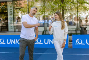 Goran Ivanšević i Lana Vujović