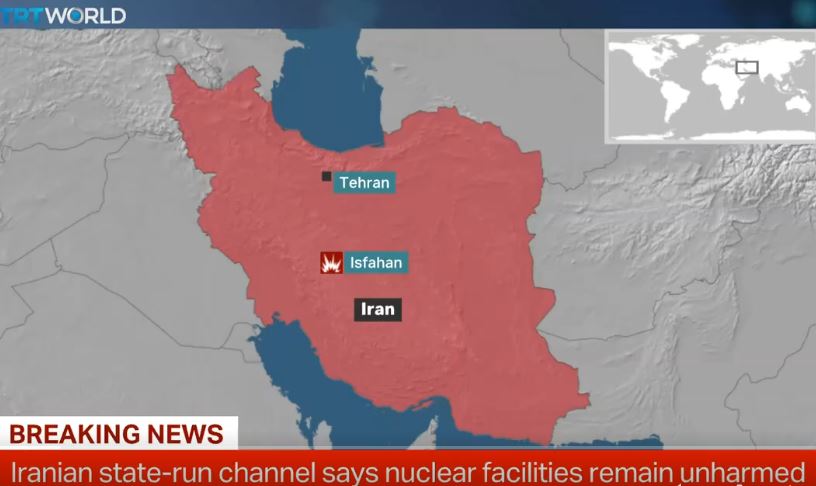 Izrael napao Iran