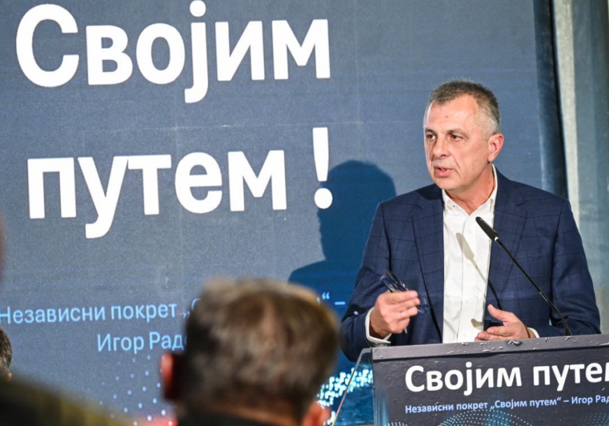"Moguće je da u Banjaluci imamo kandidata" Igor Radojičić krenuo svojim putem na neopredijeljene birače