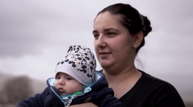 Mirela Šahman, majka jedine rođene bebe u Bosanskom Grahovu