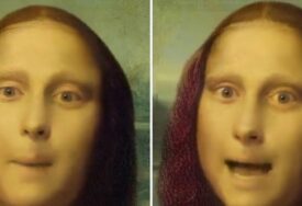 (VIDEO) Nekima smiješno, nekima strašno: Majkrosoft objavio AI video Mona Lize kako repuje, pljušte komentari