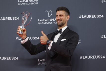 Novak Đoković na Laureusu