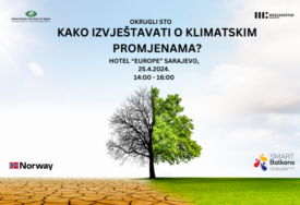 (FOTO) “Jačanje uloge medija u odgovoru na klimatsku krizu” Okrugli sto “Kako izvještavati o klimatskim promjenama?” uskoro u Sarajevu