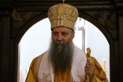 "Svetkujući Boga, slavimo istinskog čovjeka" Patrijarh Porfirije služio liturgiju u Vaznesenjskoj crkvi u Beogradu povodom Spasovdana