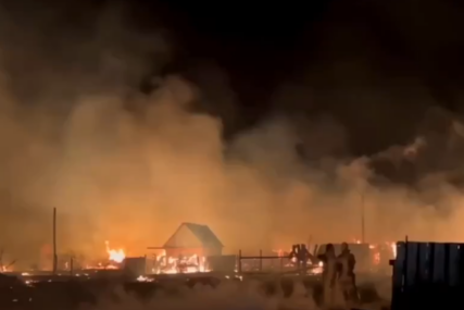 (VIDEO)  Veliki požar u Rusiji: Gori 20 zgrada, još uvijek nije poznato da li ima žrtava
