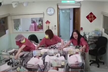 (VIDEO) Hrabrost medicinskih sestara oduševila svijet: U trenutku zemljotresa na Tajvanu spasavale novorođene bebe