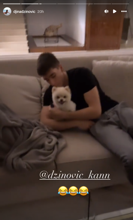 Kan Džinović sa psom