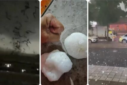 (VIDEO) "KAO ARMAGEDON" Tornado poharao južnu Kinu, padao LED VELIČINE PESNICE, ima stradalih