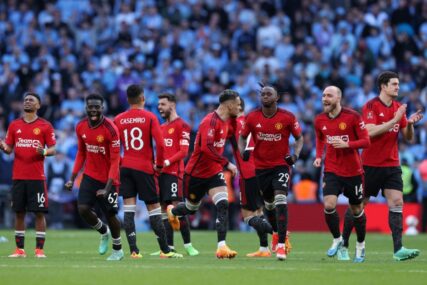 (VIDEO) Neočekivan rezultat nakon prvog poluvremena: Mančester junajted ima veliku prednost protiv gradskog rivala u finalu FA Kupa