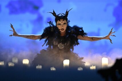 (FOTO) Cijelo učešće je obilježio broj 666: Oglasila se Bambi Thug nakon Evrovizije, nastup bio pun rituala i rogova