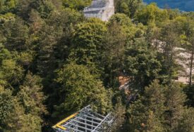"Posjetioci će moći uživati u najljepšem pogledu" Privodi se kraju izgradnja vidikovca na Banj brdu u Banjaluci