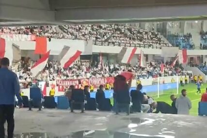 (VIDEO) LUDNICA U LOZNICI Navijači Zvezde i Vojvodine napravili fantastičnu atmosferu u finalu Kupa