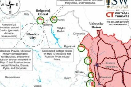 (MAPA) VELIKA BITKA ZA HARKOV Otkriveno šta je pravi cilj Rusije, objavljena i mapa