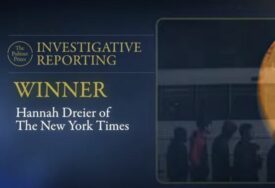 (VIDEO) Dodijeljene Pulicerove nagrade za novinarstvo: Hani Drajer iz Njujork tajmsa priznanje za istraživanje o radu djece migranata