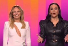 Jedna je zvijezda u Holivudu: Voditeljke u finalu Evrovizije 2024 zablistale u kožnim haljinama