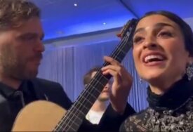 (VIDEO) "Da prodamo, Jano, dušo, samo da igramo" Predstavnica Jermenije pred polufinale Evrovizije zapjevala na srpskom jeziku