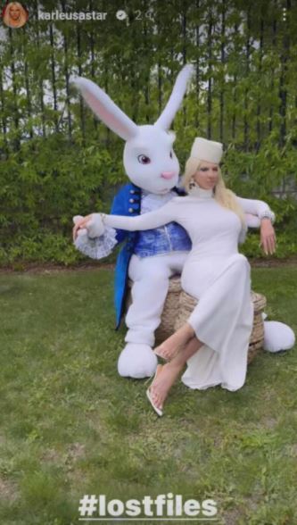 Jelena Karleuša i zeko