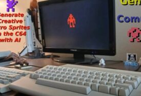 (VIDEO) IMPRESIVNO Kako legendarni Commodore 64 PC koristi AI za kreiranje slike