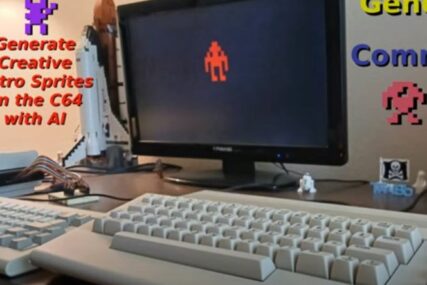 (VIDEO) IMPRESIVNO Kako legendarni Commodore 64 PC koristi AI za kreiranje slike