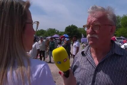 (VIDEO) "IMAM 3 ŽENE I ŽIVIM U CELIBATU" Muškarac uputio kompliment novinarki, a onda je uslijedio šokantan odgovor na njeno pitanje  