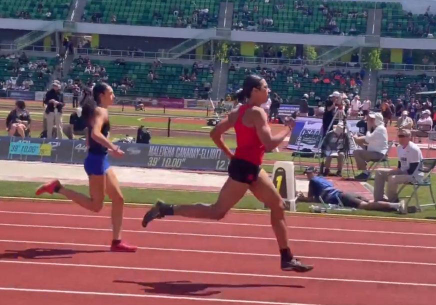 (VIDEO) DOČEKANA NA NOŽ Transrodna atletičarka pobijedila u trci