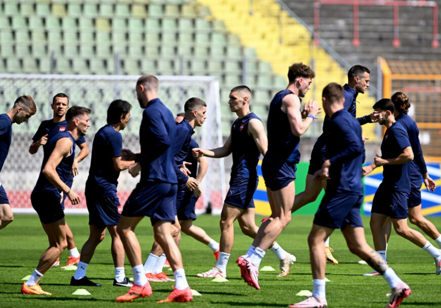 trening srbije pred dansku 