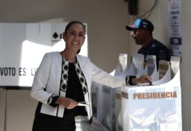 MEKSIKO IZABRAO PREDSJEDNICU Klaudija Šejnbaum pobijedila na izborima