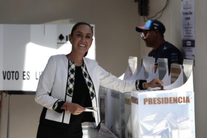 MEKSIKO IZABRAO PREDSJEDNICU Klaudija Šejnbaum pobijedila na izborima
