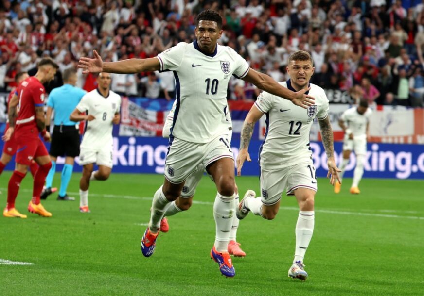 (VIDEO) Orlovi brzo poklekli: Ovo je gol Belingema kojim je Engleska došla u vođstvo protiv Srbije