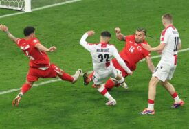 (FOTO) Teže od očekivanog: 2 gola za TV špice i pobjeda Turske protiv Gruzije