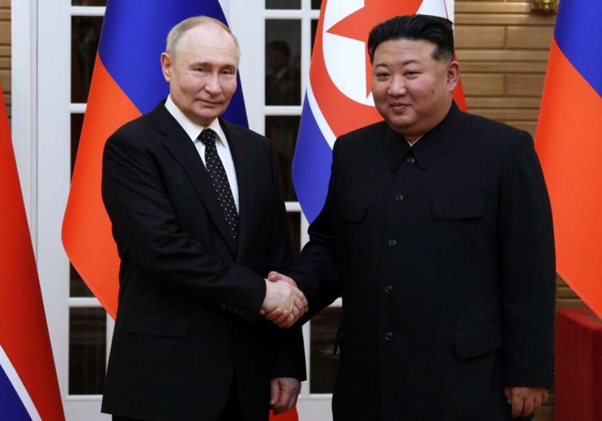 Vladimir Putin i Kim Džong Un