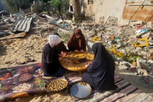 Palestinke uprkos ratu pečenjem kolača pokušavaju održati bajramsku tradiciju