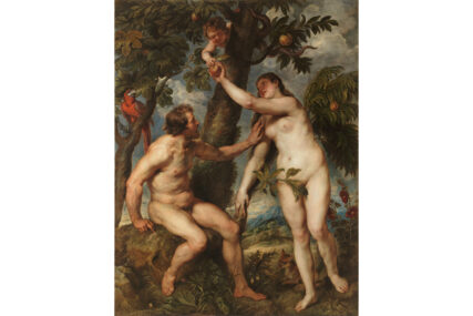 Rubensova slika "Adam i Eva"