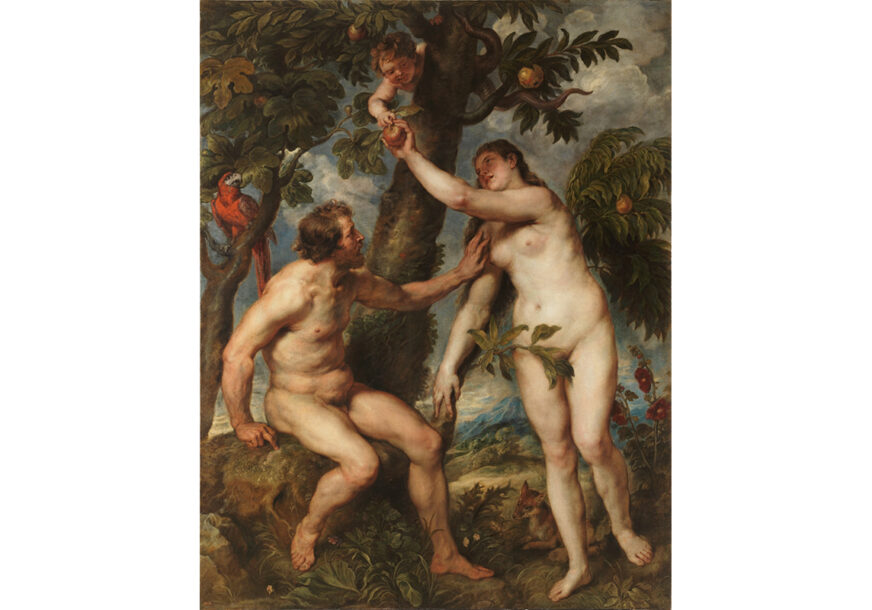 Rubensova slika "Adam i Eva"