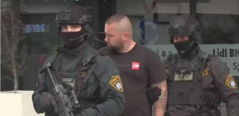 Hapšenje Murisa Hodžića u akciji Omerta