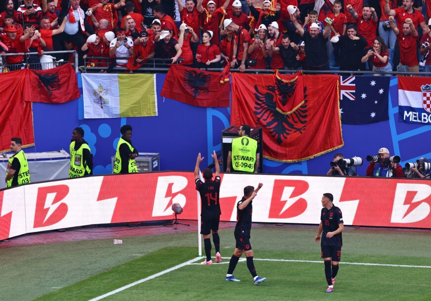 fudbalska utakmica Hrvatska protiv Albanije