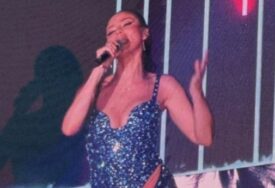 (FOTO) "OPTIČKA VARKA JE U PITANJU" Oglasila se Milica Pavlović nakon tvrdnji da je u provokativnoj haljini pokazala intimu na koncertu