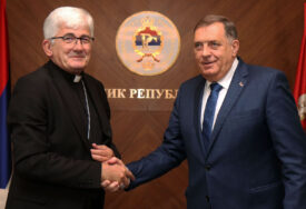 „Mogu da žive samo MIR I RAZUMIJEVANJE“ Dodik razgovarao sa biskupom Majićem o radu Banjalučke biskupije
