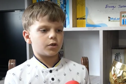 (VIDEO) Nemanja Jovanović (7) je "MALAC GENIJALAC": Dječak je osvojio PRVO MJESTO u mentalnoj aritmetici