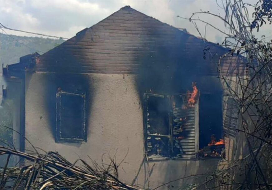 Izgorjela kuća u Čapljini