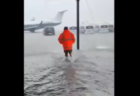 (VIDEO) Oluja dovela do potpunog prekida svih aktivnosti: Jake kiše PARALISALE AERODROM na španskom ostrvu Majorka