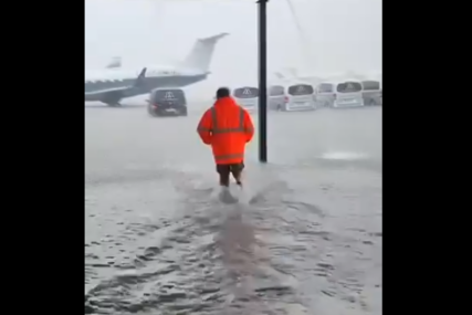 Kiša paralisala aerodrom u Španiji